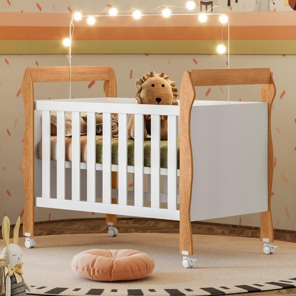 Berço Mini Cama 3 em 1: Soninho Tigus Baby