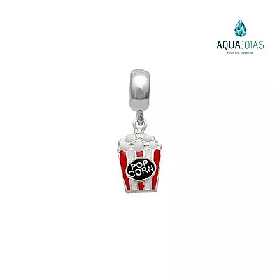 Berloque Pipoca Prata 925: Delicadeza e Charme