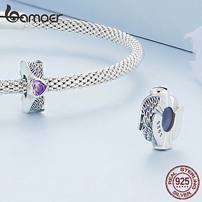 Berloque Prata 925 Bamoer: Charme e Elegância