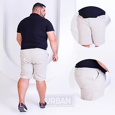 Bermuda Sarja Plus Size: Conforto Premium!
