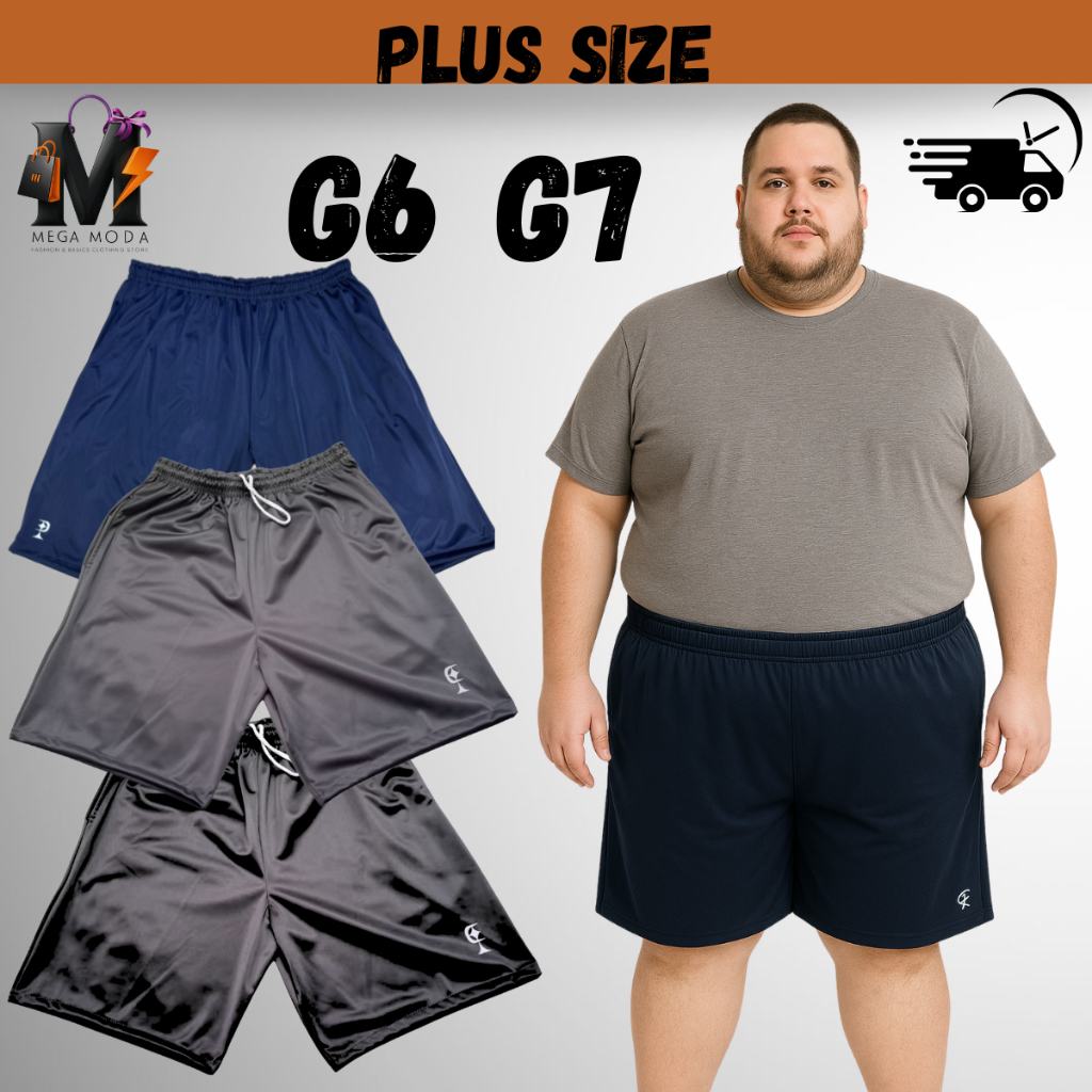 bermudas-plus-size-dri-fit-conforto-e-estilo