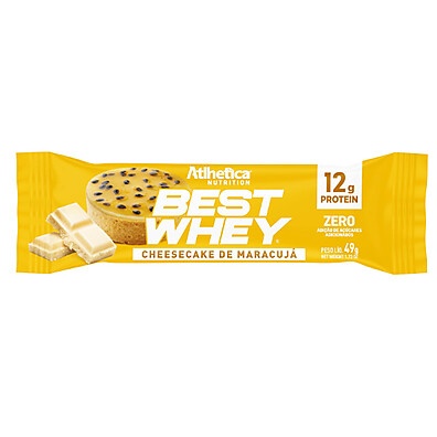Best Whey Bar Maracujá: Proteína e Sabor!