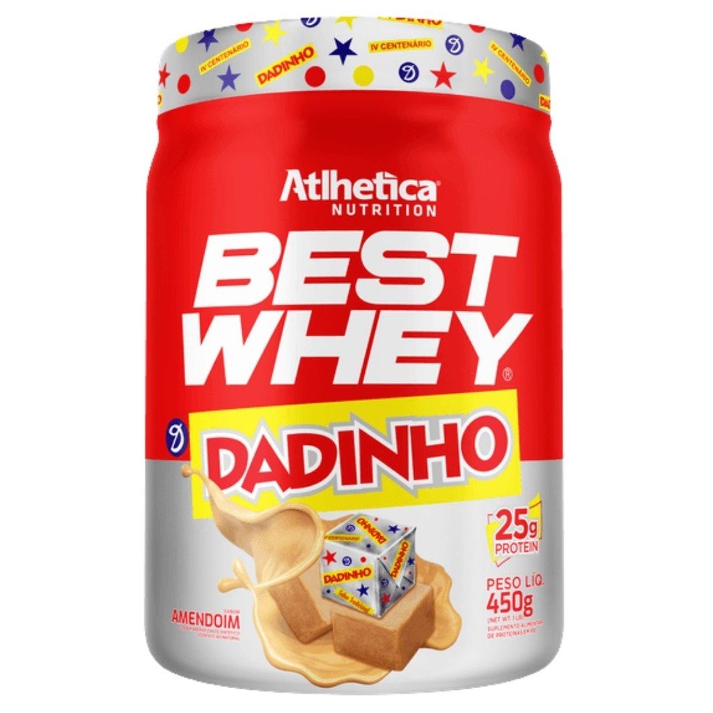 Best Whey Dadinho 450g: Sabor e Proteína!
