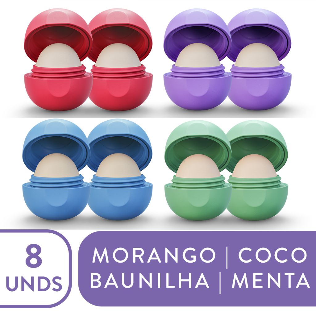 Beta Aromas: Hidratação Labial com FPS e Sabores