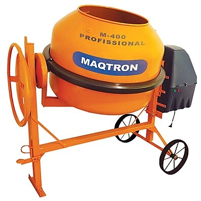 Betoneira 400L Maqtron: Potência e Segurança!