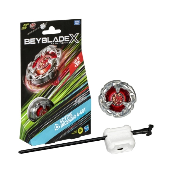 Beyblade Xtreme Scythe Incendio: Domine a Batalha com o Poder Xtreme!