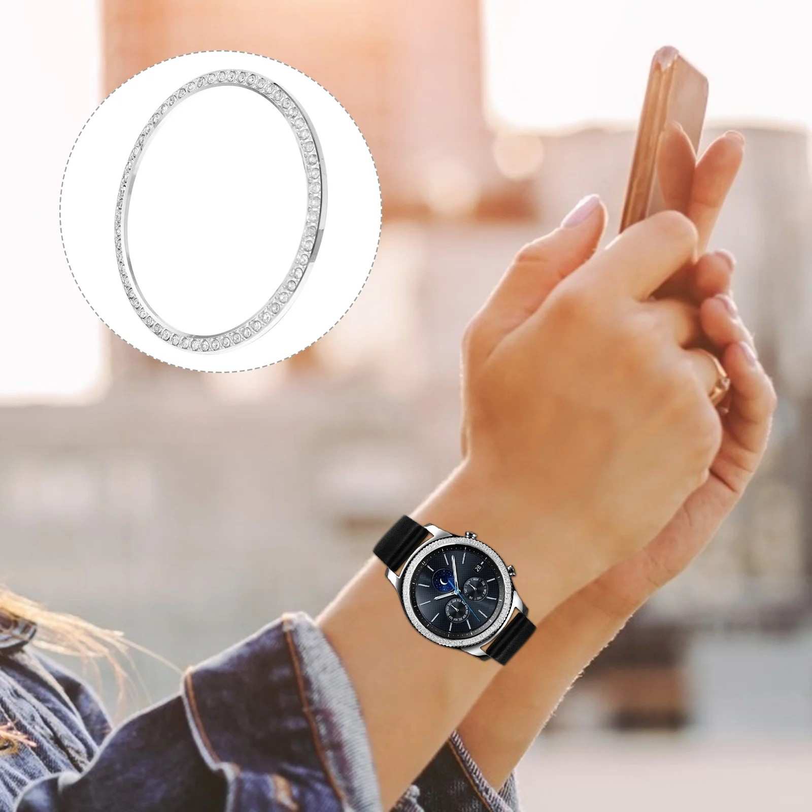 Bezel Smartwatch: Estilo e Proteção!