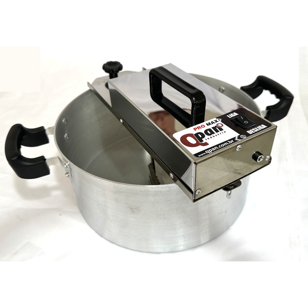 Panela Mexer Doces Pro Max 8L: Automática, Inox e Bi-Volt