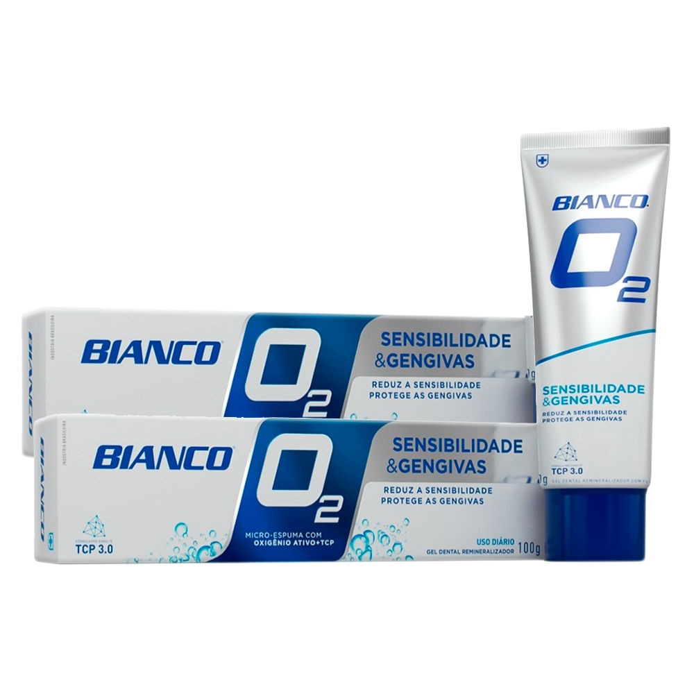 Bianco O2 Sensibilidade: Alívio e Proteção 2x Mais Forte