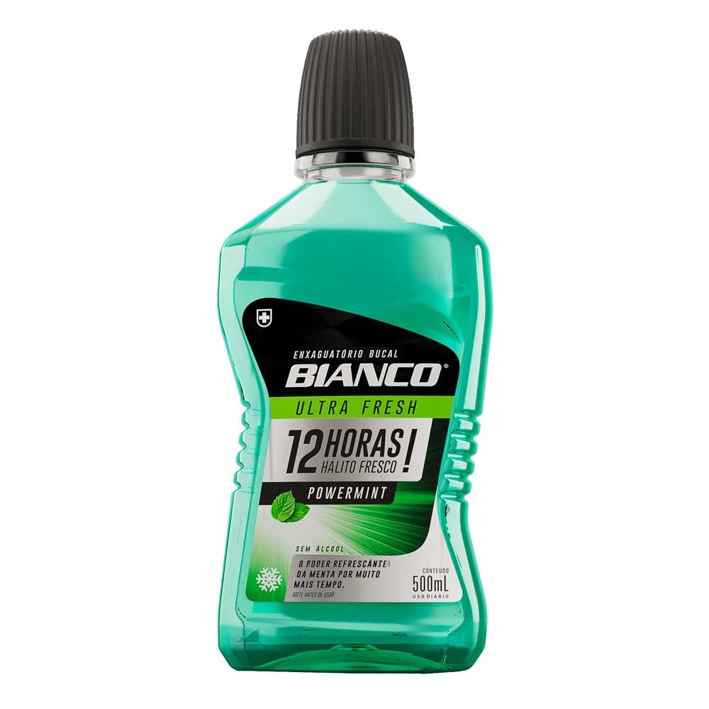 Bianco Ultra Fresh: Enxaguante Bucal Sem Álcool 500ml