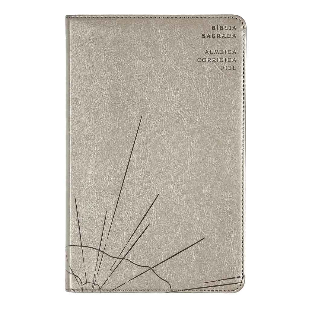 Bíblia ACF Slim Luxo Cinza: Tradição e Elegância