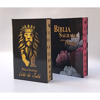 Bíblia Almeida com Harpa: Kit 6 para Você ou Revenda!