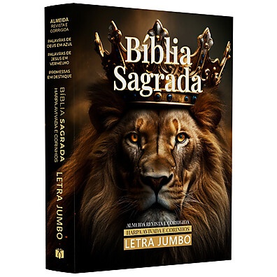 Bíblia ARC Jumbo: Harpa e Corinhos + Capa Dura