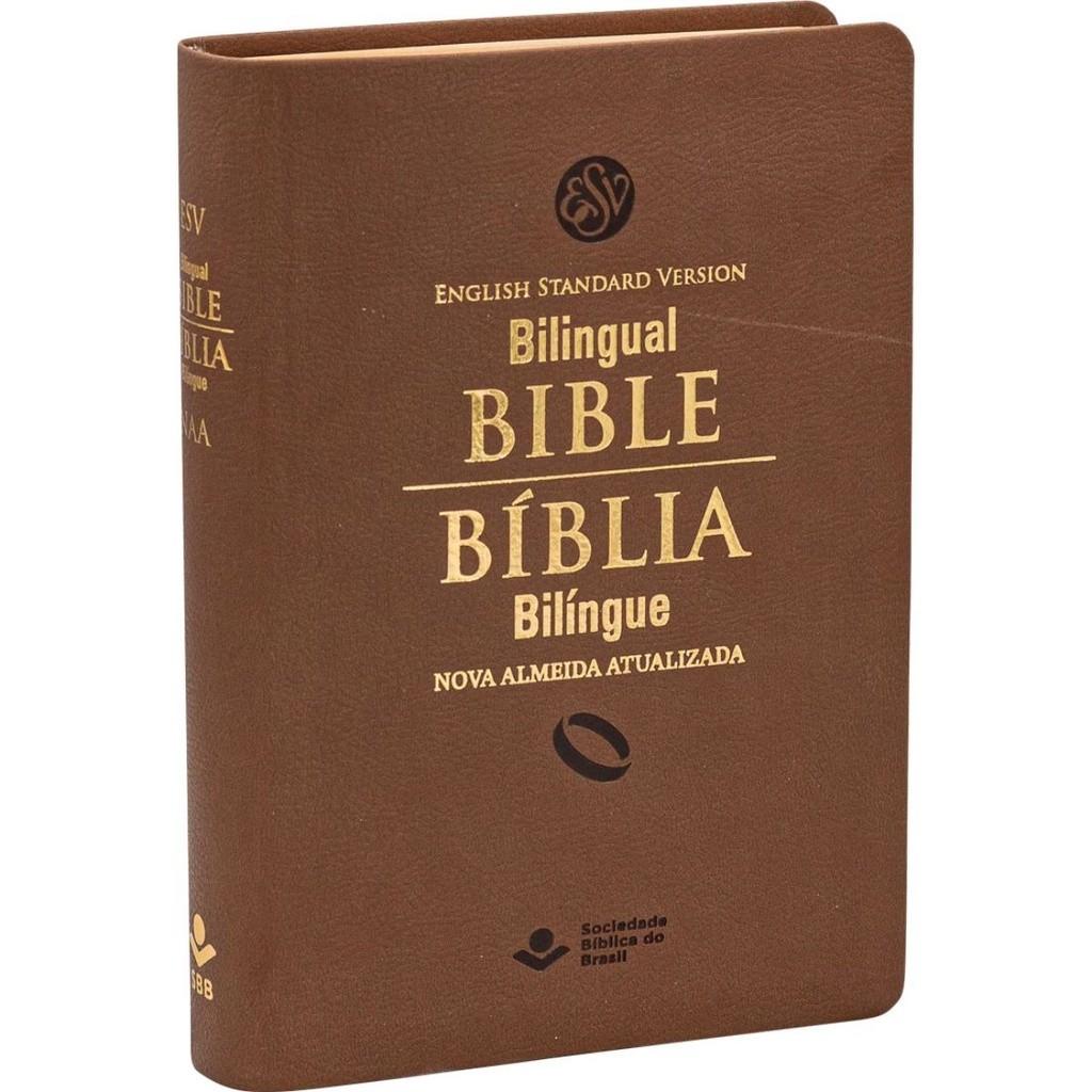 Bíblia Bilíngue: Português/Inglês NAA/ESV