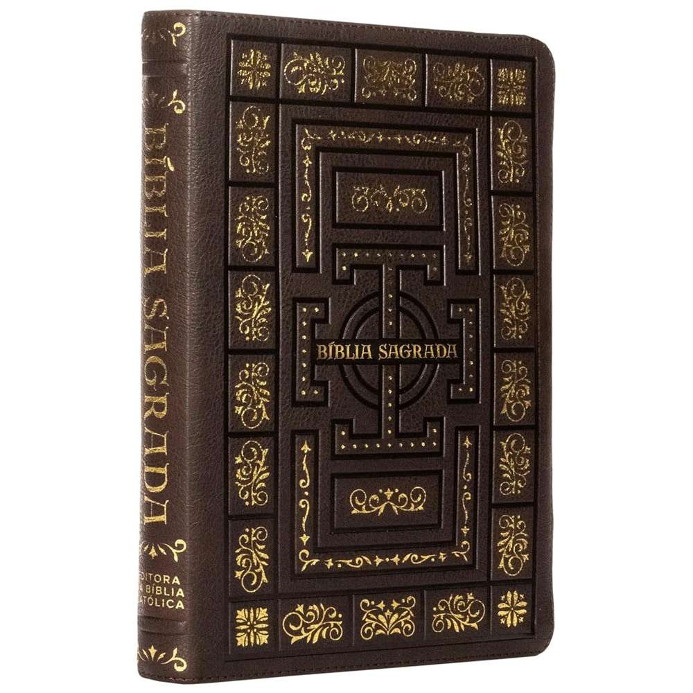Bíblia Católica NTLH: Letra Grande e Couro Soft