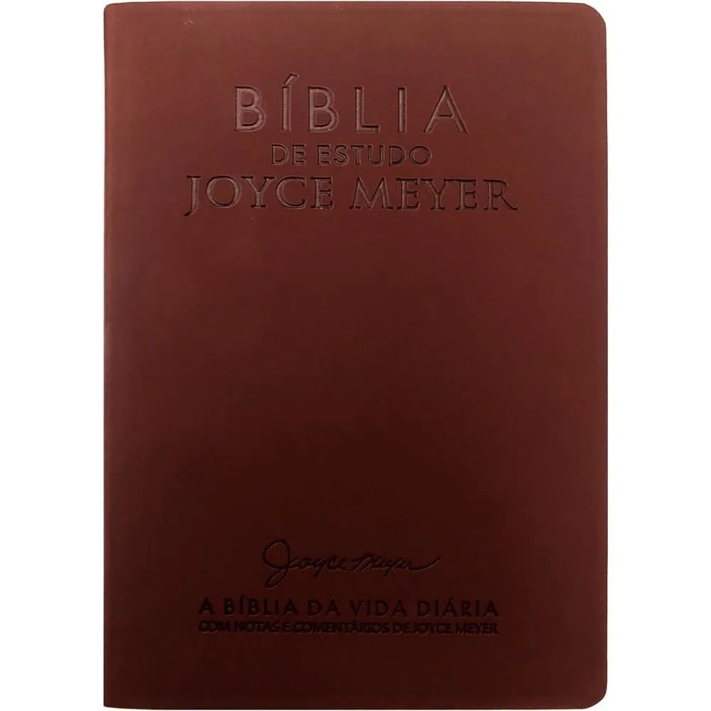 Bíblia de Estudo Joyce Meyer: Transforme Sua Fé