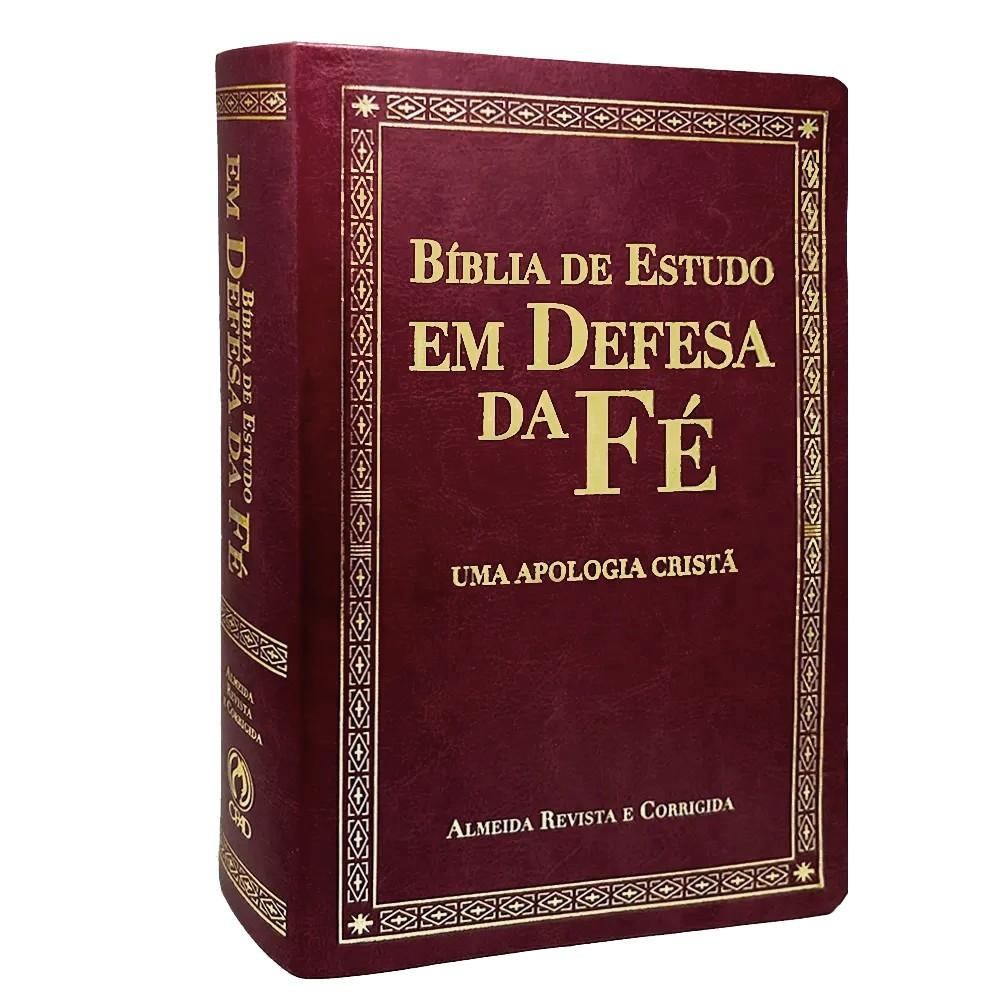 Bíblia Defesa da Fé: Estudo Profundo e Luxo