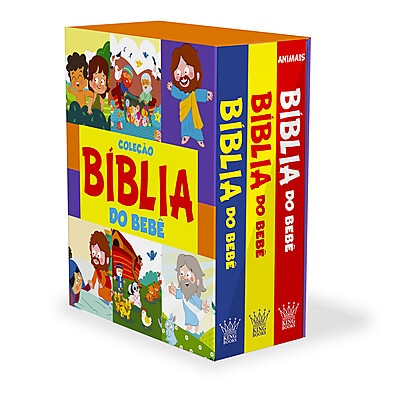 Bíblia do Bebê: 3 Livros para Ensinar com Amor
