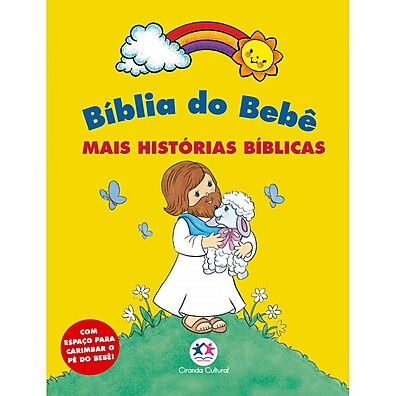 Bíblia do Bebê Capa Dura – Histórias que Encantam