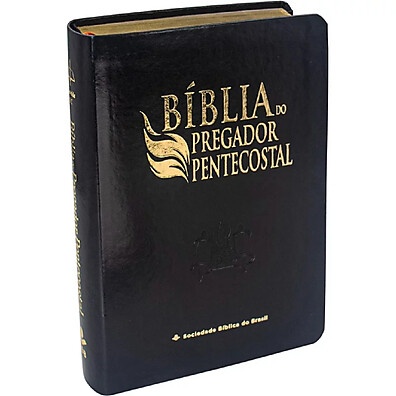 Bíblia do Pregador Pentecostal Média com 1.002 Sermões Prontos
