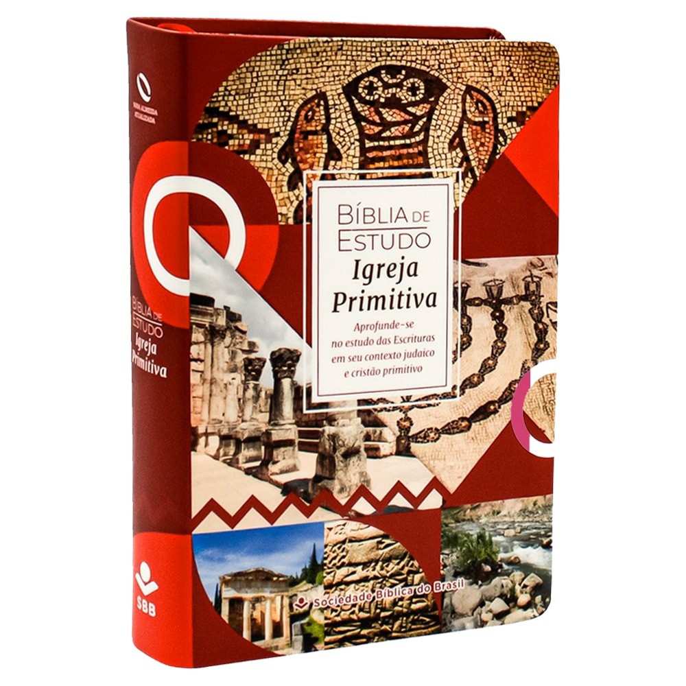 Bíblia Igreja Primitiva: Estudo Profundo e Luxuosa