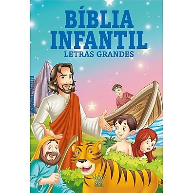 Bíblia Infantil: Histórias Bíblicas com Letras Grandes