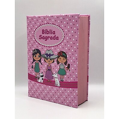 Bíblia Infantil Meninas: Pequena e Completa!