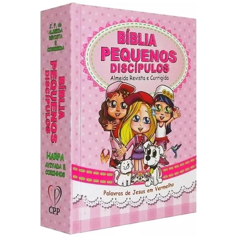 Bíblia Infantil Pequenos Discípulos: Amor de Deus em Cada Página