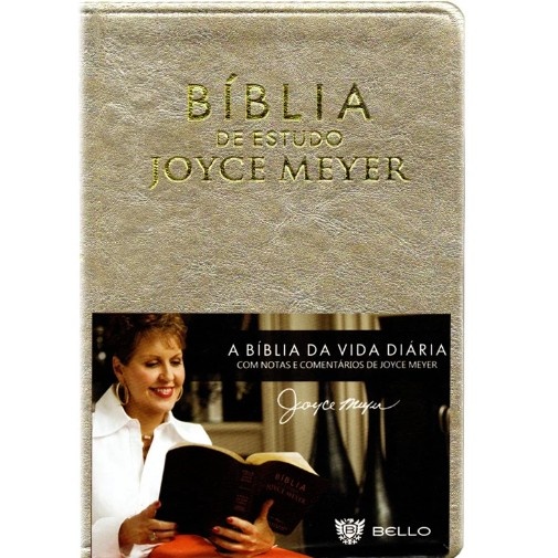Bíblia Joyce Meyer Dourada: Estude e Transforme sua Vida