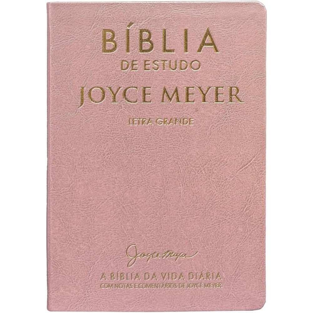 Bíblia Joyce Meyer NVI: Estudo Profundo e Transformador