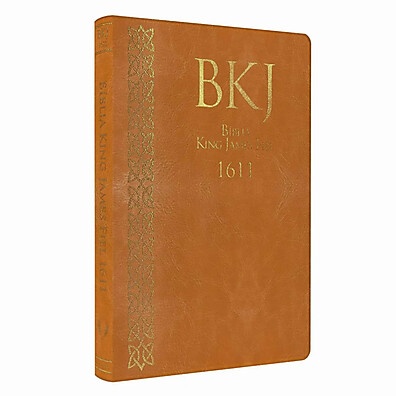 Bíblia King James 1611: Slim, Fiel e Castanha