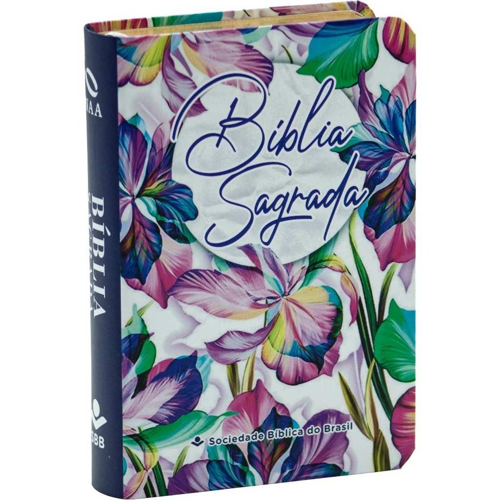 Bíblia NAA Bolso: Flores | Leve a Palavra Sempre