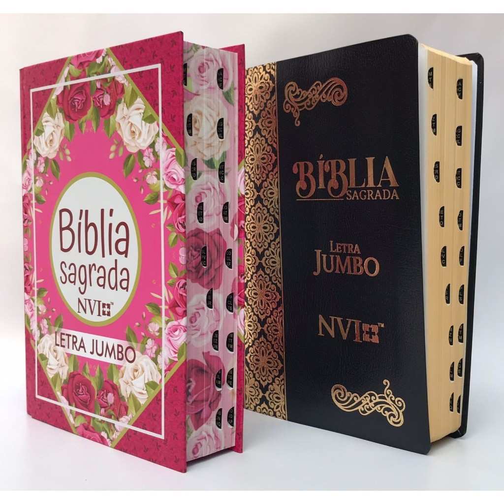Bíblia NVI Jumbo: Kit 2 Capas Exclusivas