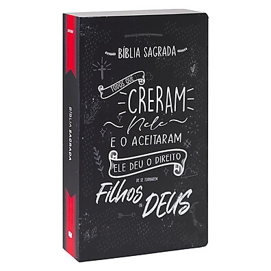 Bíblia NVI Lettering: Leia e Inspire-se!