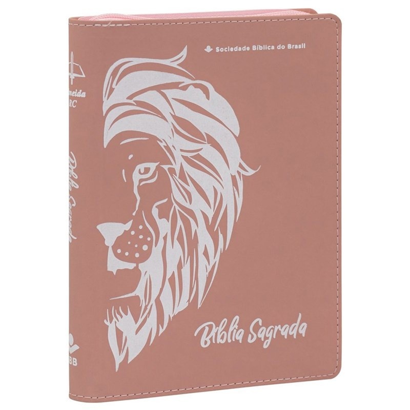 Bíblia Sagrada ARC: Letra Grande e Capa Rosa