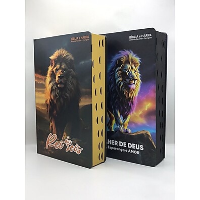 Bíblia Sagrada Kit 2 Capa Dura + Harpa 📖