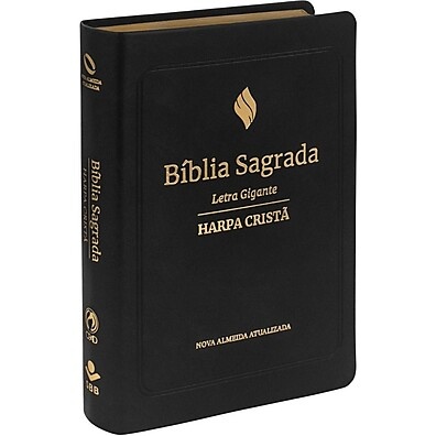 Bíblia Sagrada NAA com Letra Gigante e Harpa Cristã