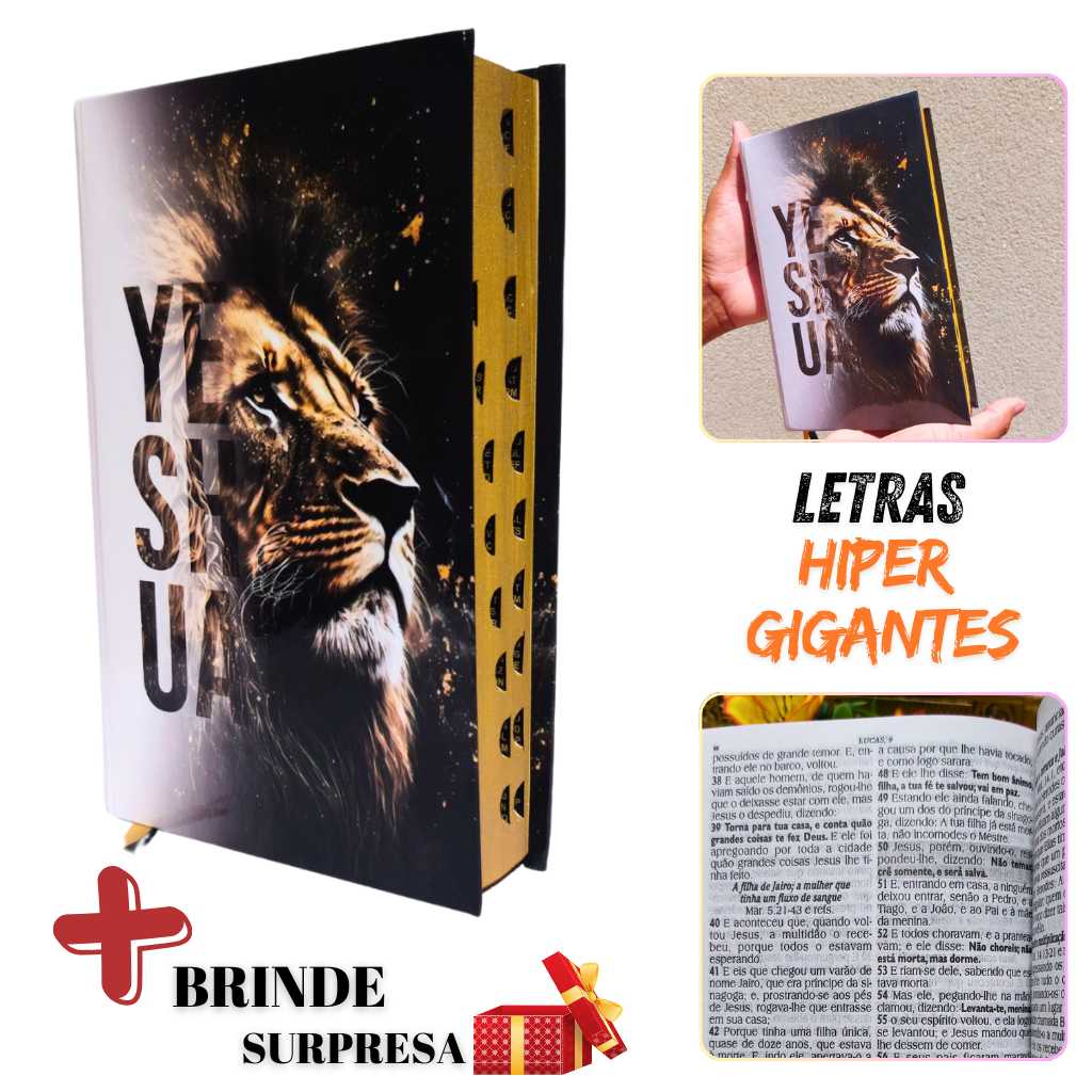 Bíblia Yeshua: Leitura Hiper Gigante e Clara