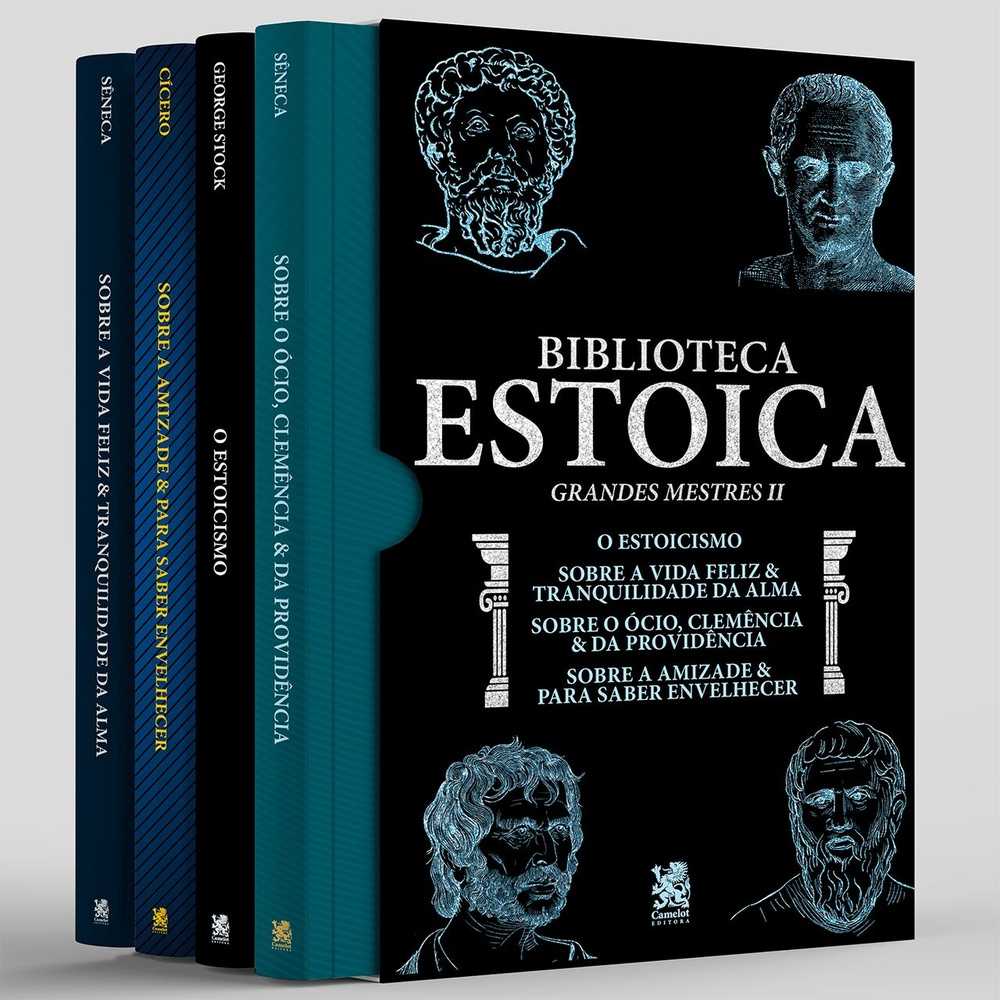 Biblioteca Estoica Grandes Mestres Vol. 02: 4 Livros de Sabedoria