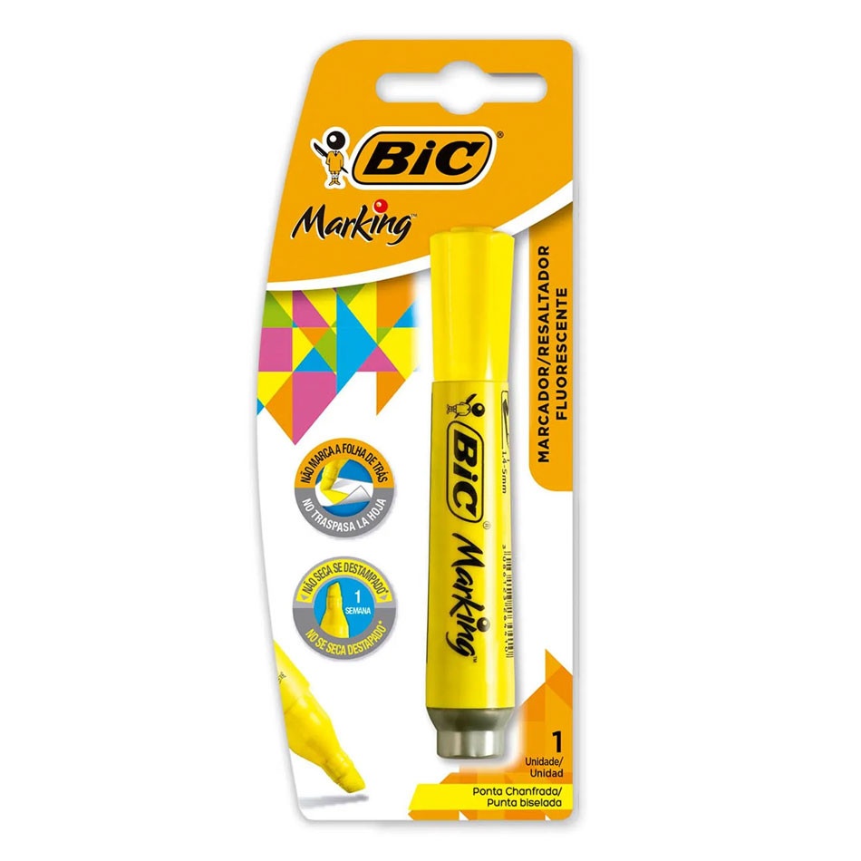 BIC Marking: O Marca Texto Fluorescente Ideal