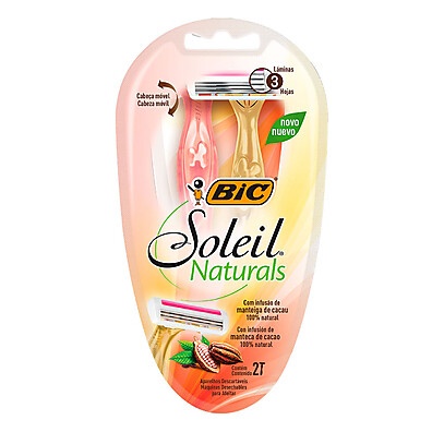 Bic Soleil Naturals: Depilação Suave e Eficaz