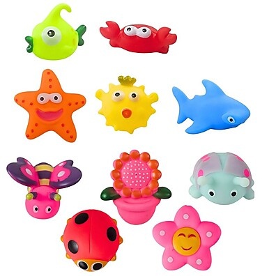 Bichinhos de Banho Castela: 5 Amigos Divertidos!