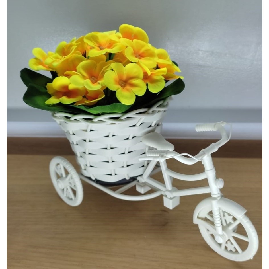 Bicicleta Cestinha Violeta: Decoração Charmosa