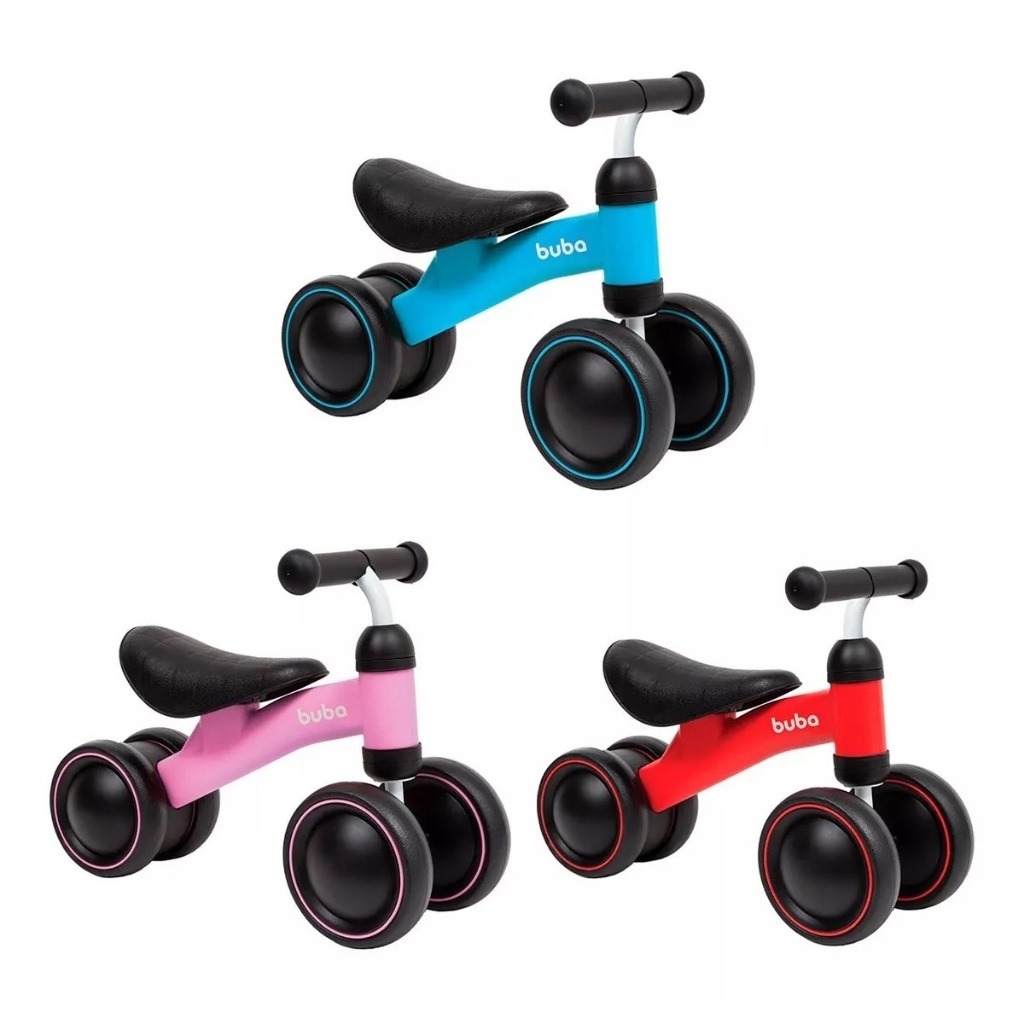 Bicicleta de Equilíbrio Buba: 4 Rodas Para Pequenos Aventureiros