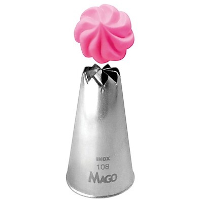 Bico para Confeitar Flor 108 Mago – Perfeito para Bolos Profissionais
