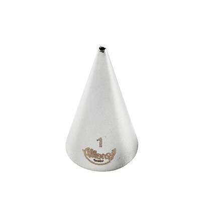 Bico Perlê para Confeitar Aço Inox Nº1 - Allonsy Cromus
