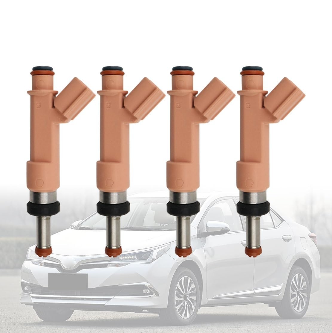 Kit 4 Bicos Injetores Combustível Toyota Corolla 2.4L/1.8L e C-HR 2.0L - Peças de Reposição de Alta Performance