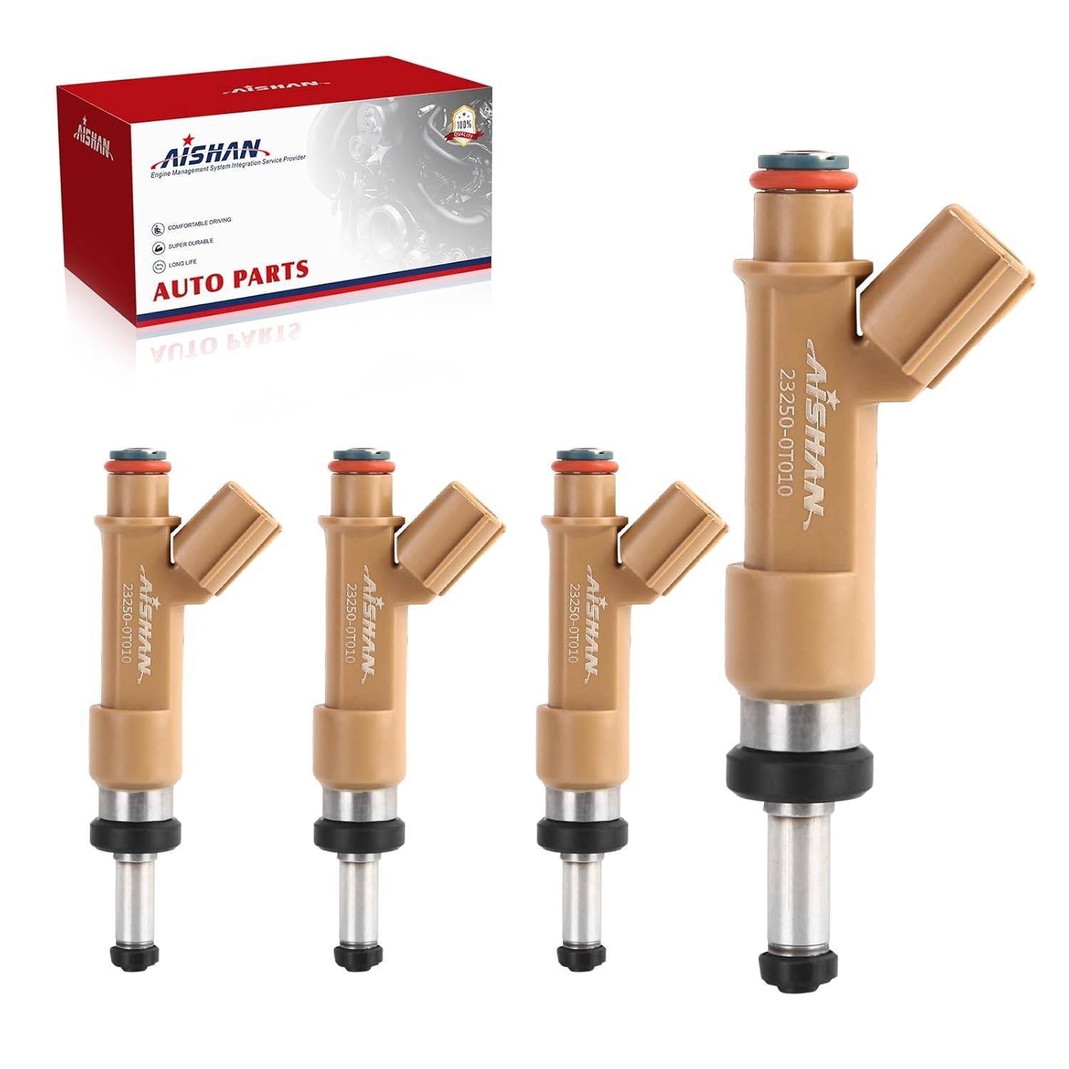Kit 4 Bicos Injetores 12 Furos para Toyota Corolla, Matrix e Scion xD 1.8L - Desempenho e Eficiência