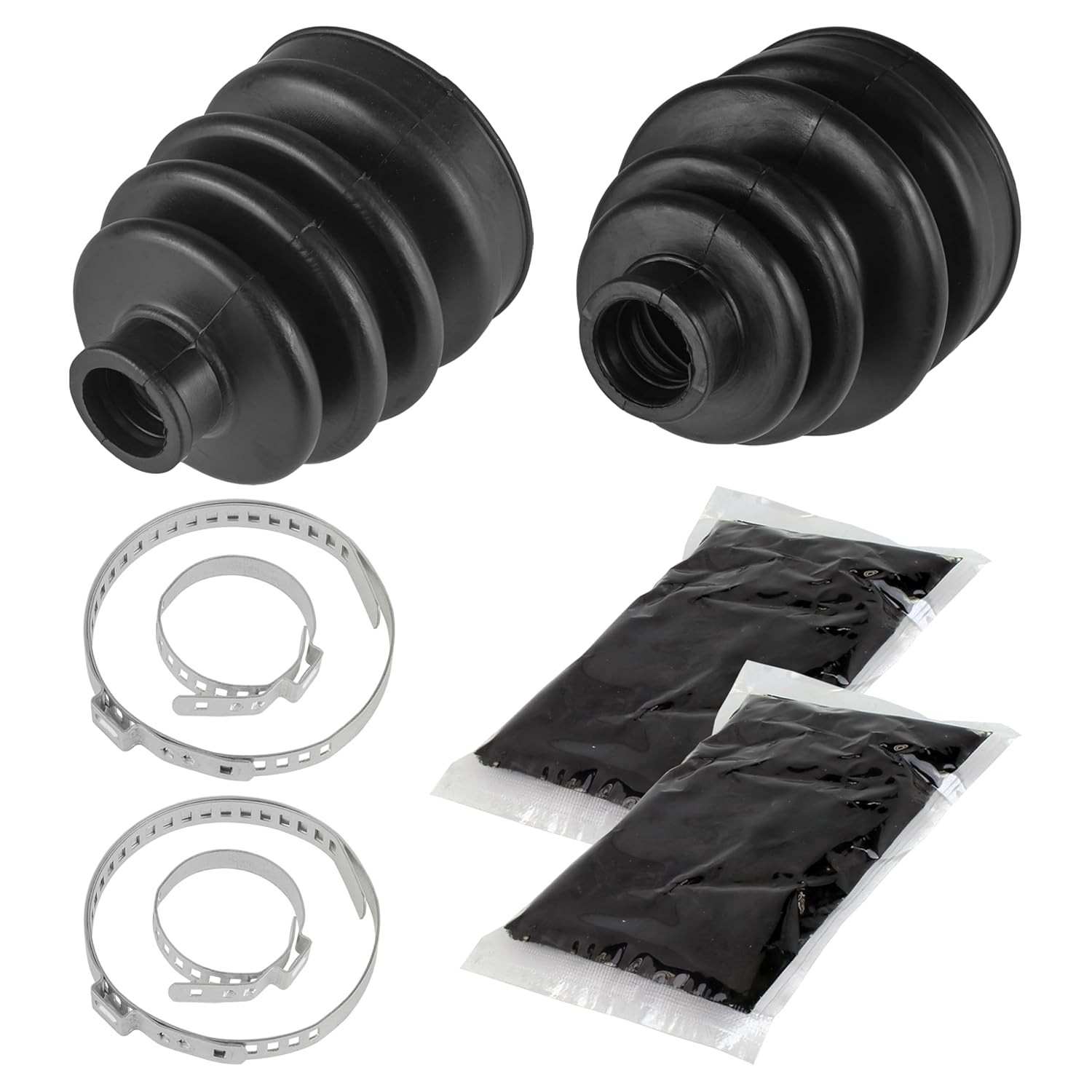 Kit Bota CV Eixo Dianteiro Caltric para Yamaha Big Bear 350 YFM350FW 4x4 (1987-1997) - Proteção e Durabilidade Essenciais