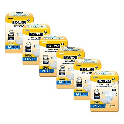 Bigfral Derma Plus M: Proteção e Cuidado para Até 10h 🛡️